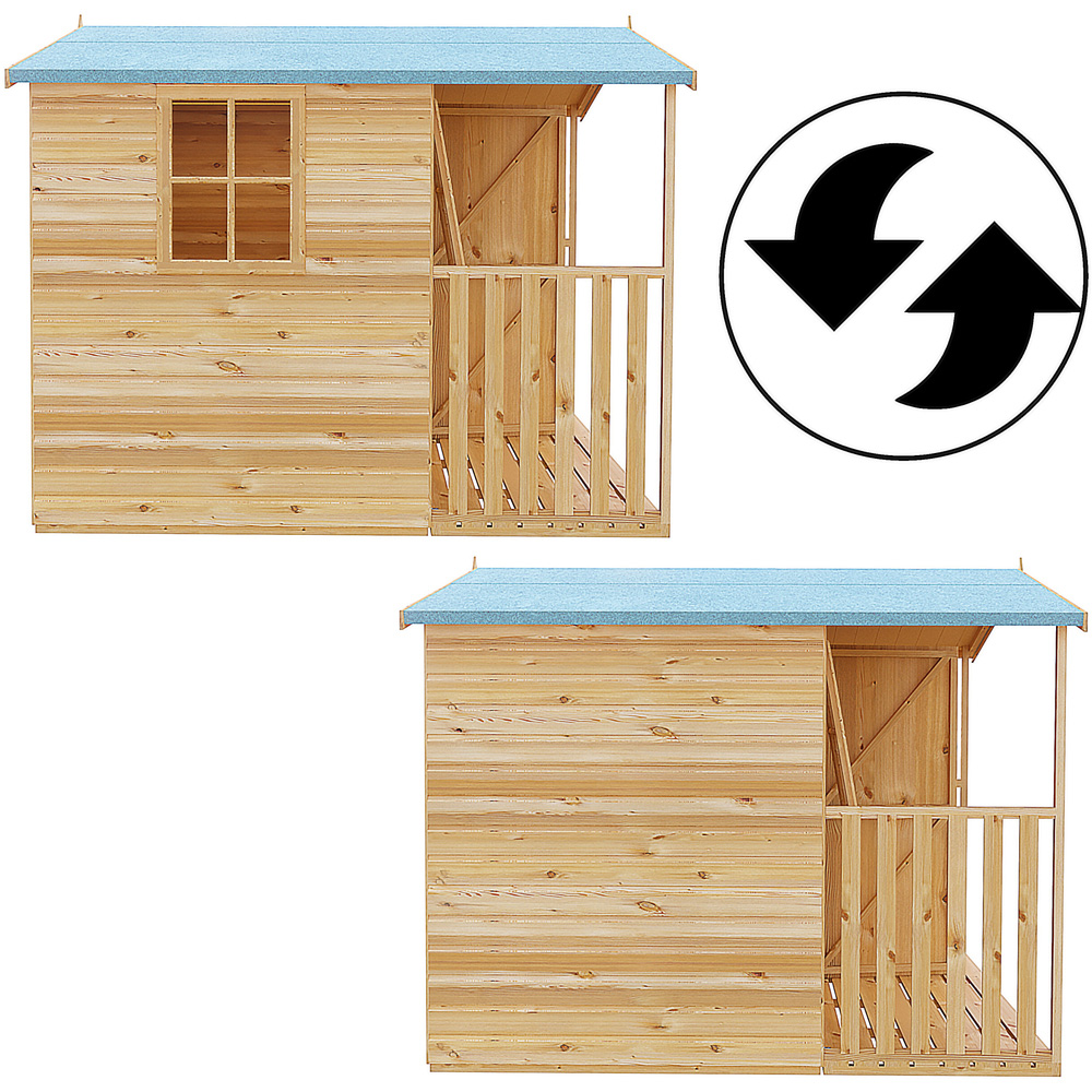 Shire Rothesay 7 x 9ft Shiplap Apex Garden Shed Image 6
