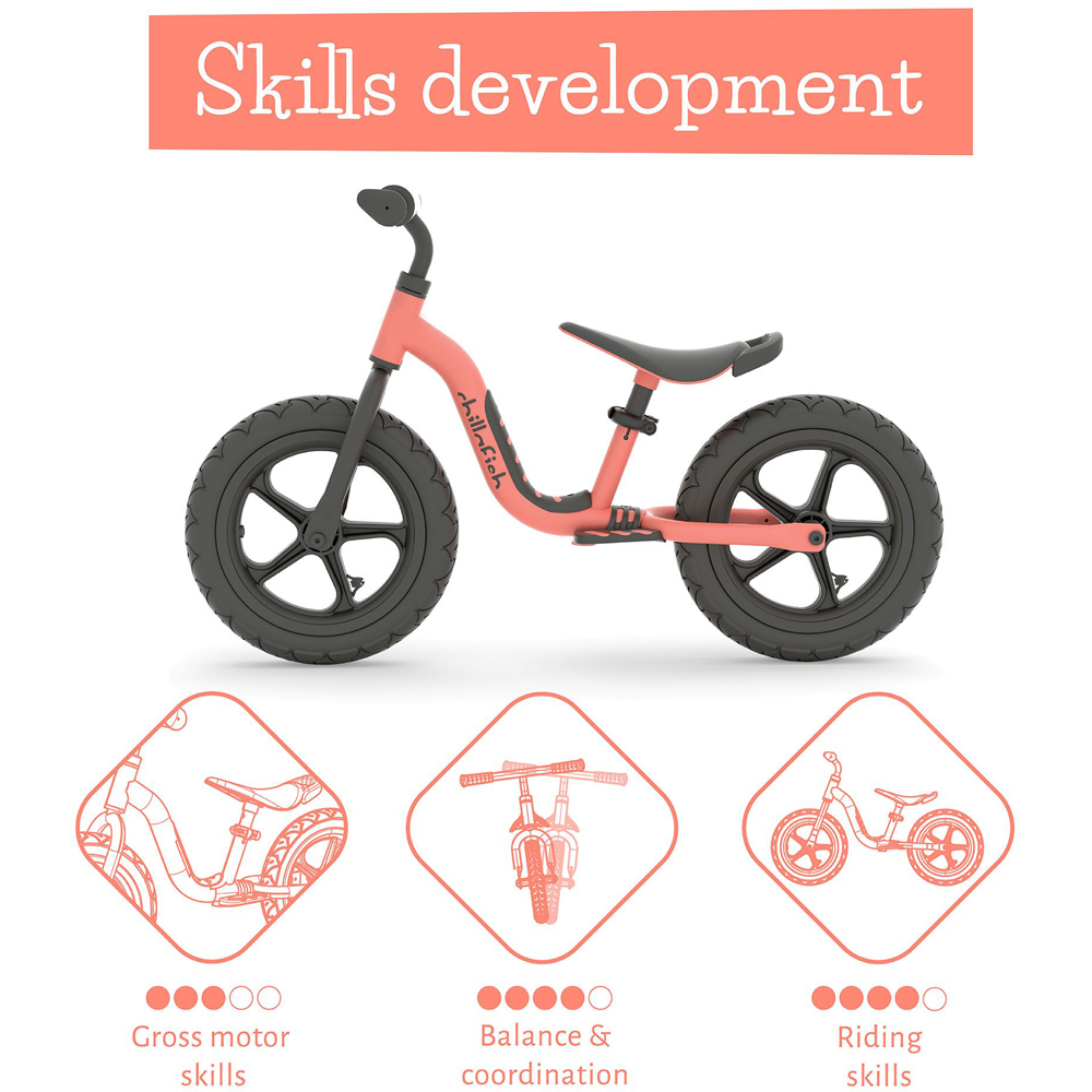 Chillafish Charlie 12 inch Sport Flamingo Balance Bike Image 6