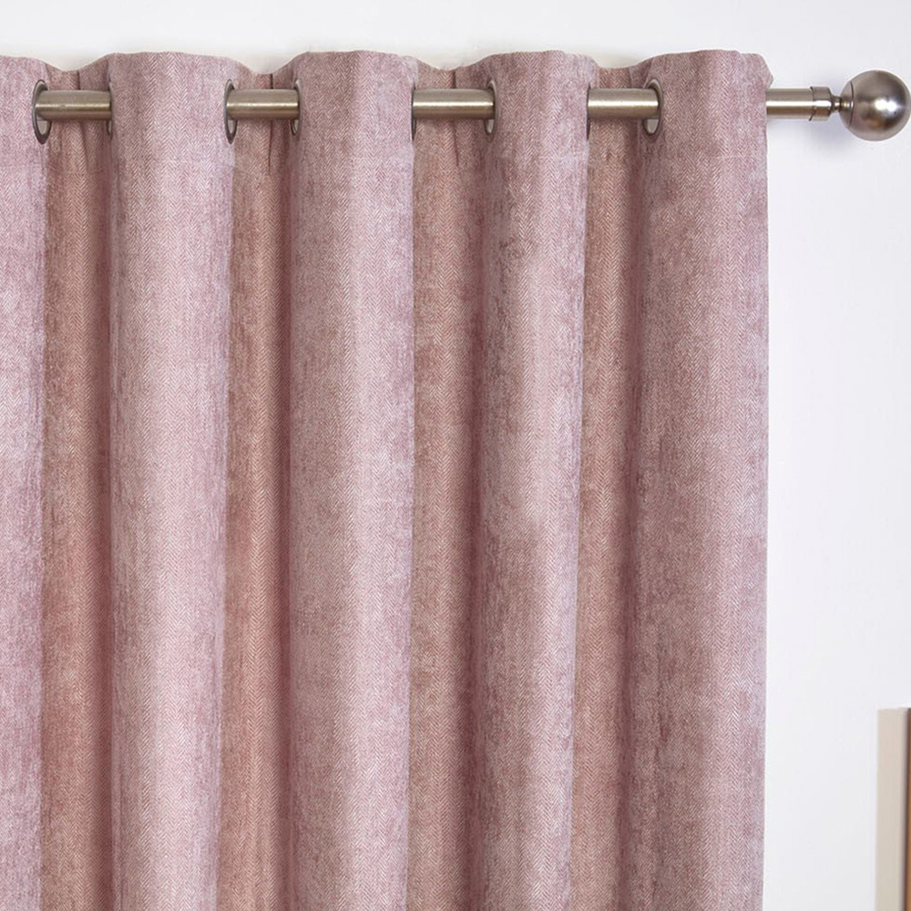 Alden Thermal Curtains - Dusty Pink / 137cm / 168cm Image 4
