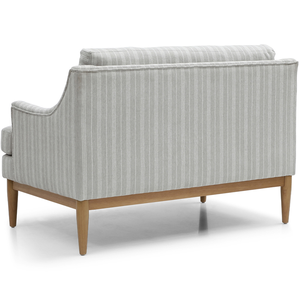 Brody 2 Seater Natural Stripe Chenille Sofa Image 5