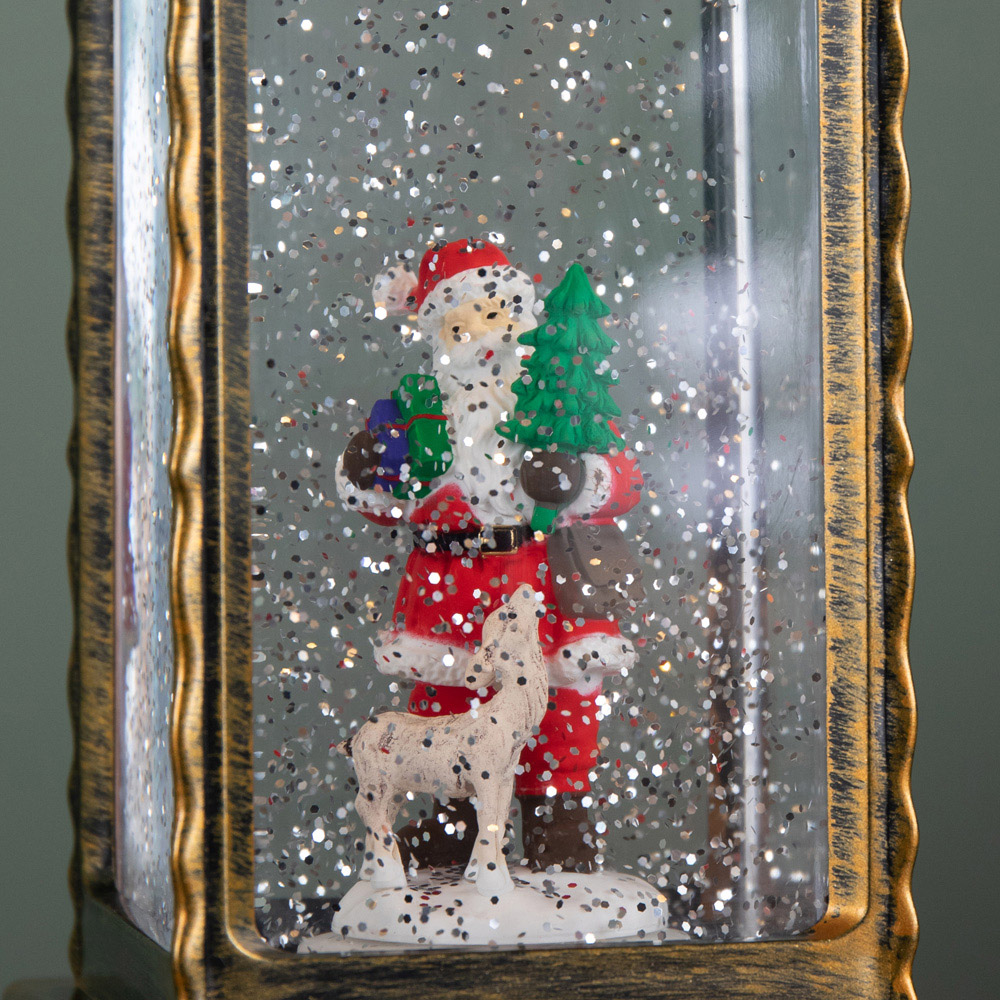 Samuel Alexander Rotating Santa Water Spinner Christmas Decoration 29cm Image 6