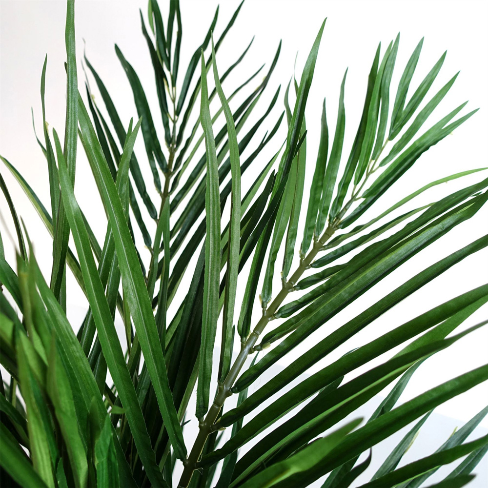 Leaf Areca Palm Artificial Tree in Pot 4.3ft Image 3