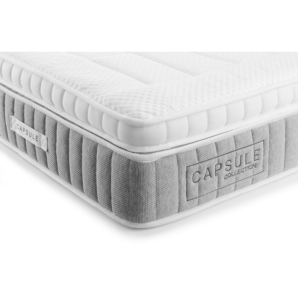 Julian Bowen Capsule Double White 2000 Pocket Sprung Box Top Mattress Image 3