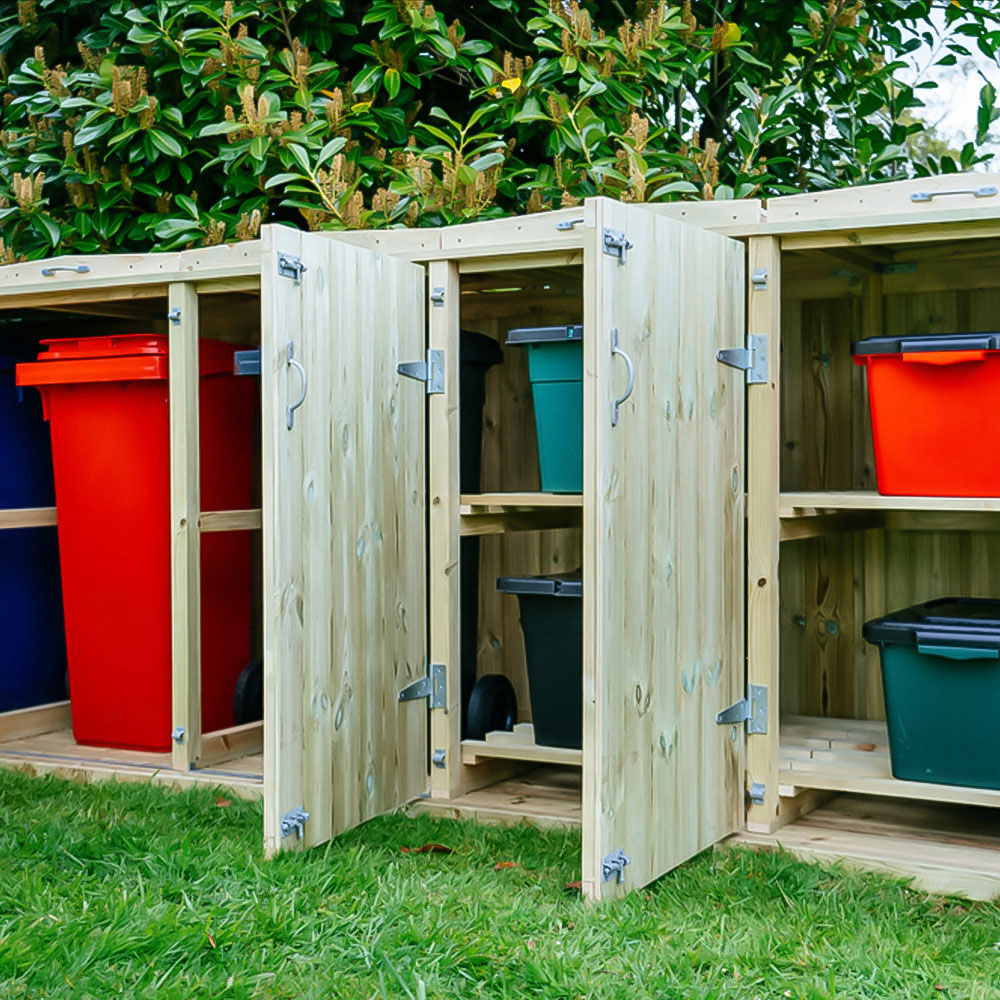 The Garden Village Shireburn 4 Recycle Box 3 Wheelie Bin Image 3