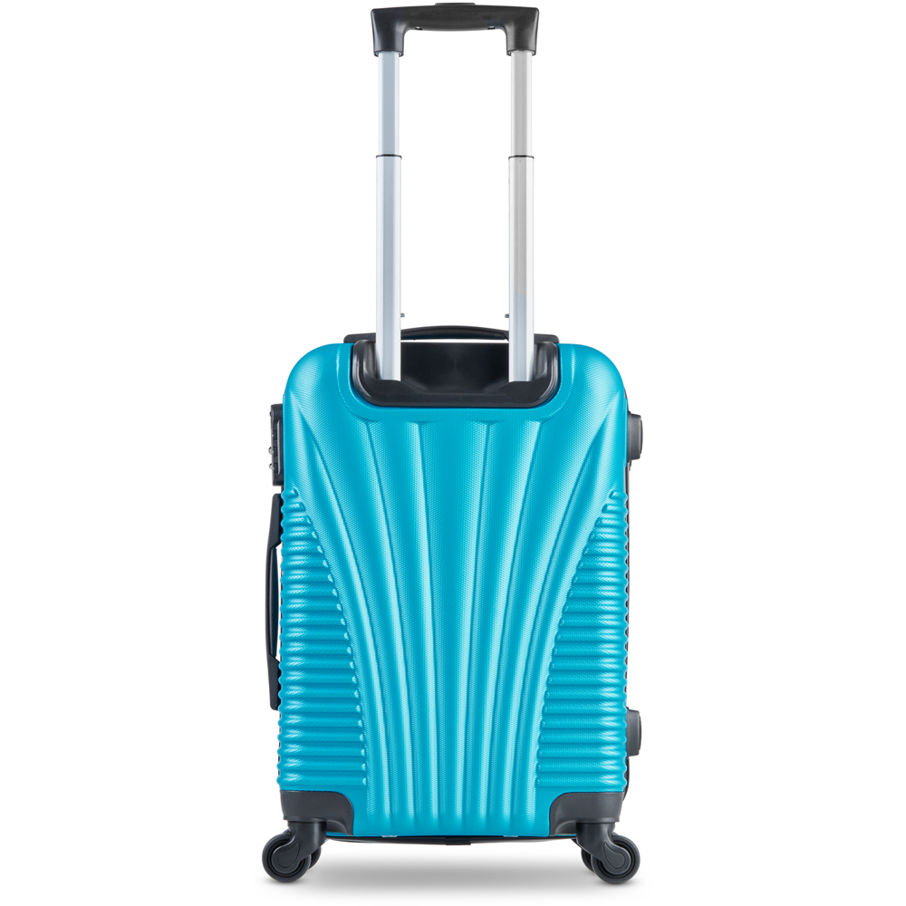 SA Products Turquoise Hardshell Airline Approved Cabin Suitcase Image 2