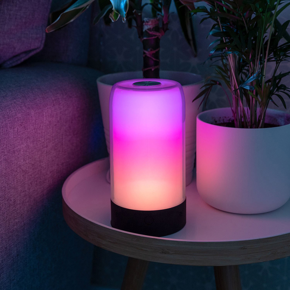 Smart Multi-Coloured Mood Light Black Image 12