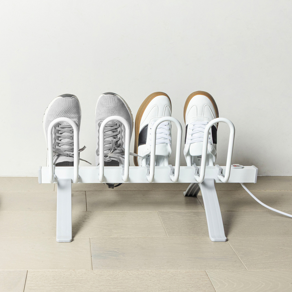 Pifco White Heated Shoe Rack 80W Image 3