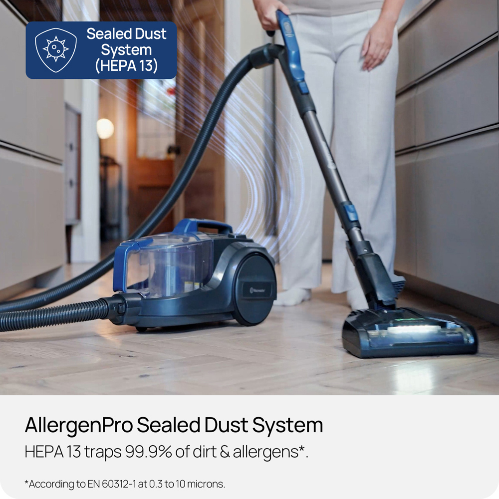Vacmaster Vortica CC0201EHUK Pet Bagless Cylinder Vacuum Cleaner Image 3