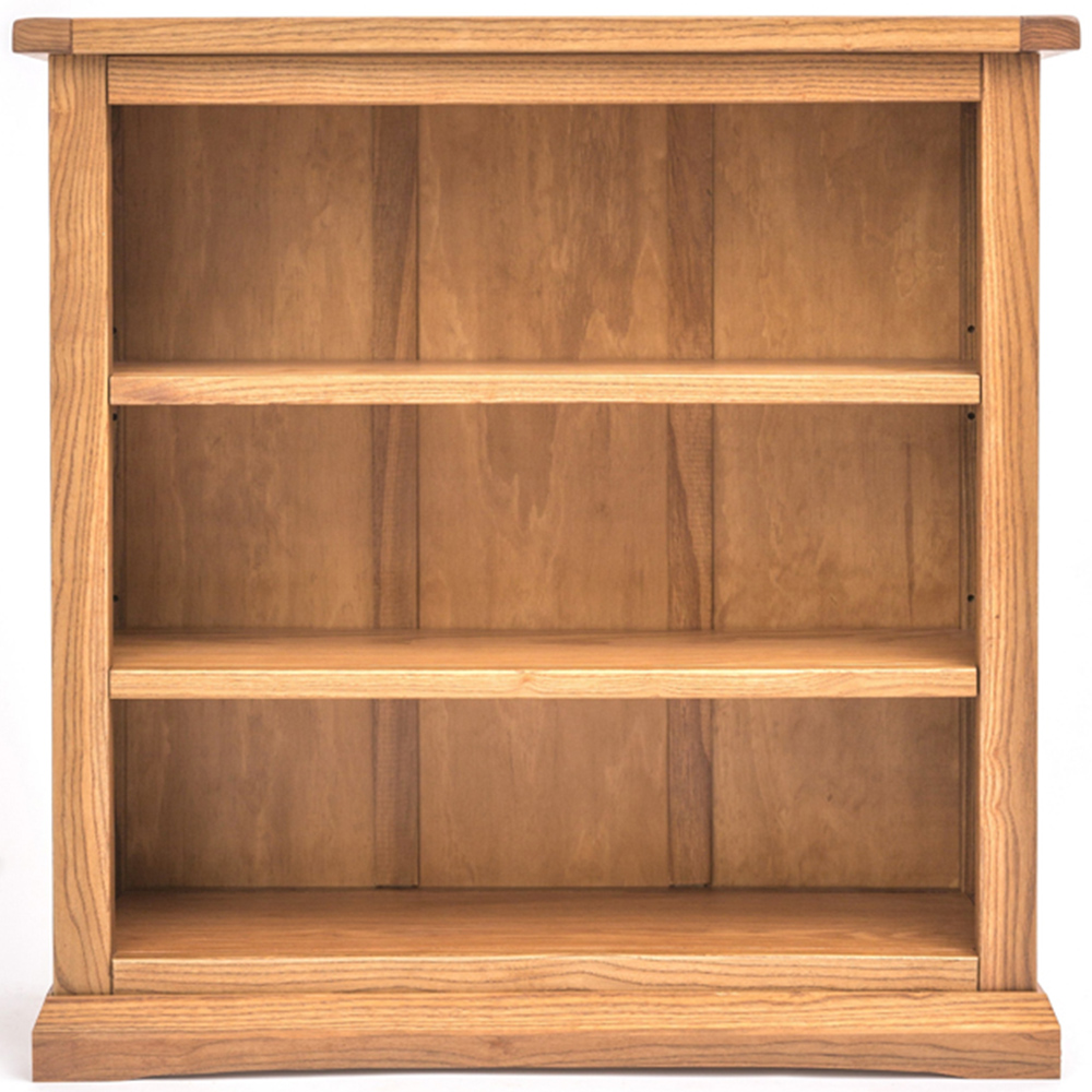 Salerno 3 Shelf Light Wood Bookcase Image 2