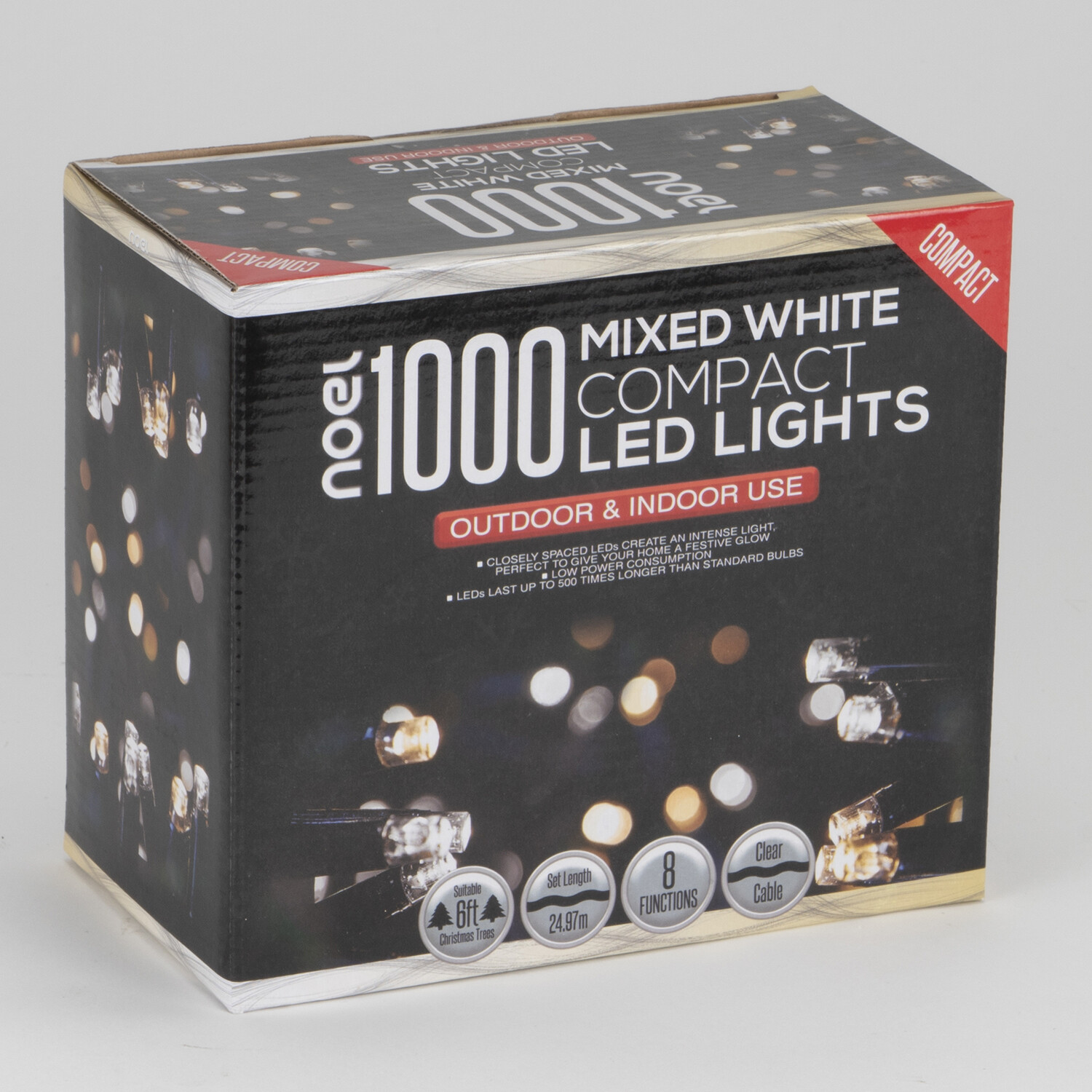 Compact LED Lights - Mixed White / 1000 Image