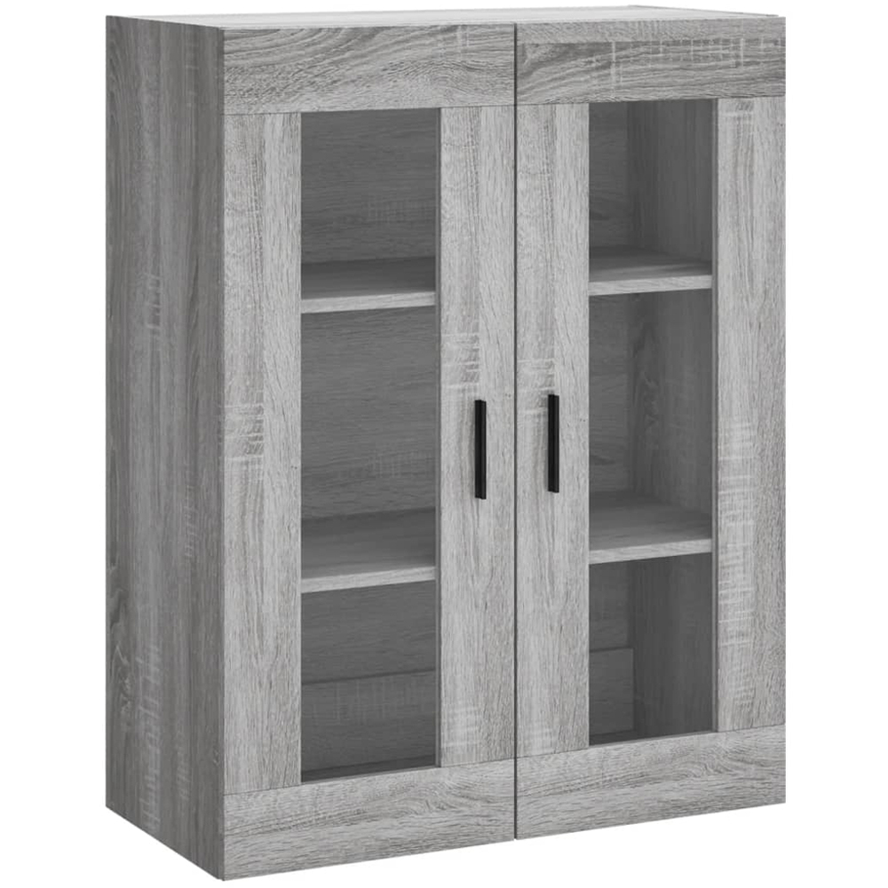 vidaXL 4 Door Grey Sonoma Highboard Image 5