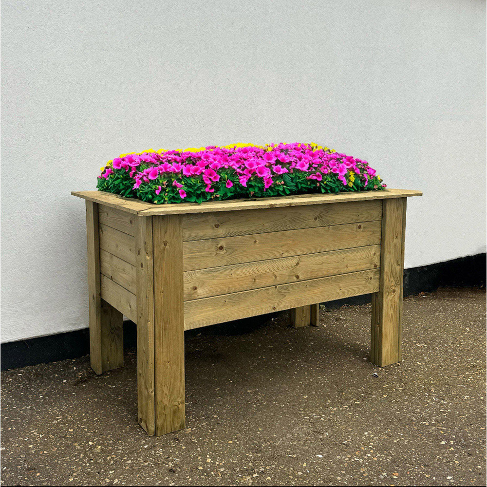 Shire Bloom Wooden Deep Planter 71 x 111 x 62cm Image 2