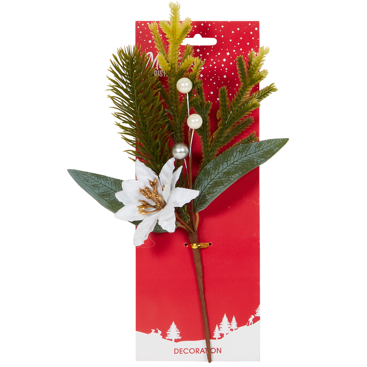 Branch Picks White - Green and White Image 3