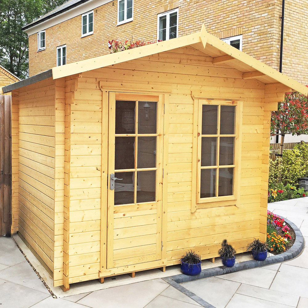 Shire Bucknells 12 x 10ft Pressure Treated Log Cabin Image 3