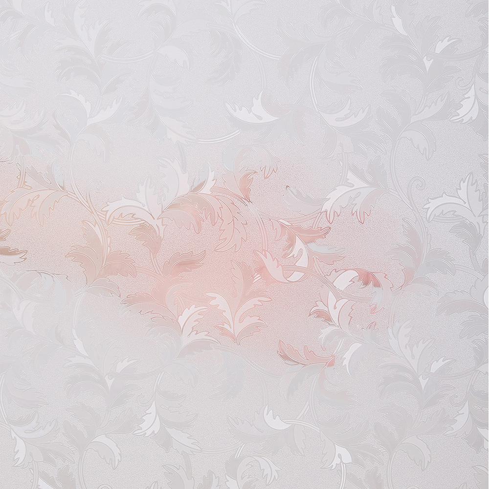 Living and Home Floral 3D PVC Self Adhesive Privacy Glass Window Film 200 x 61cm Image 6