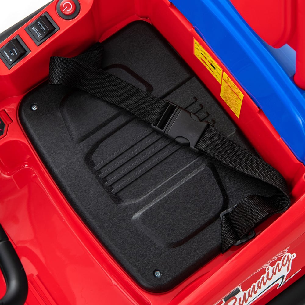 Costway Kids Red Electric Ride On Bumper Car with Spin and Dual Motors 6V Image 5