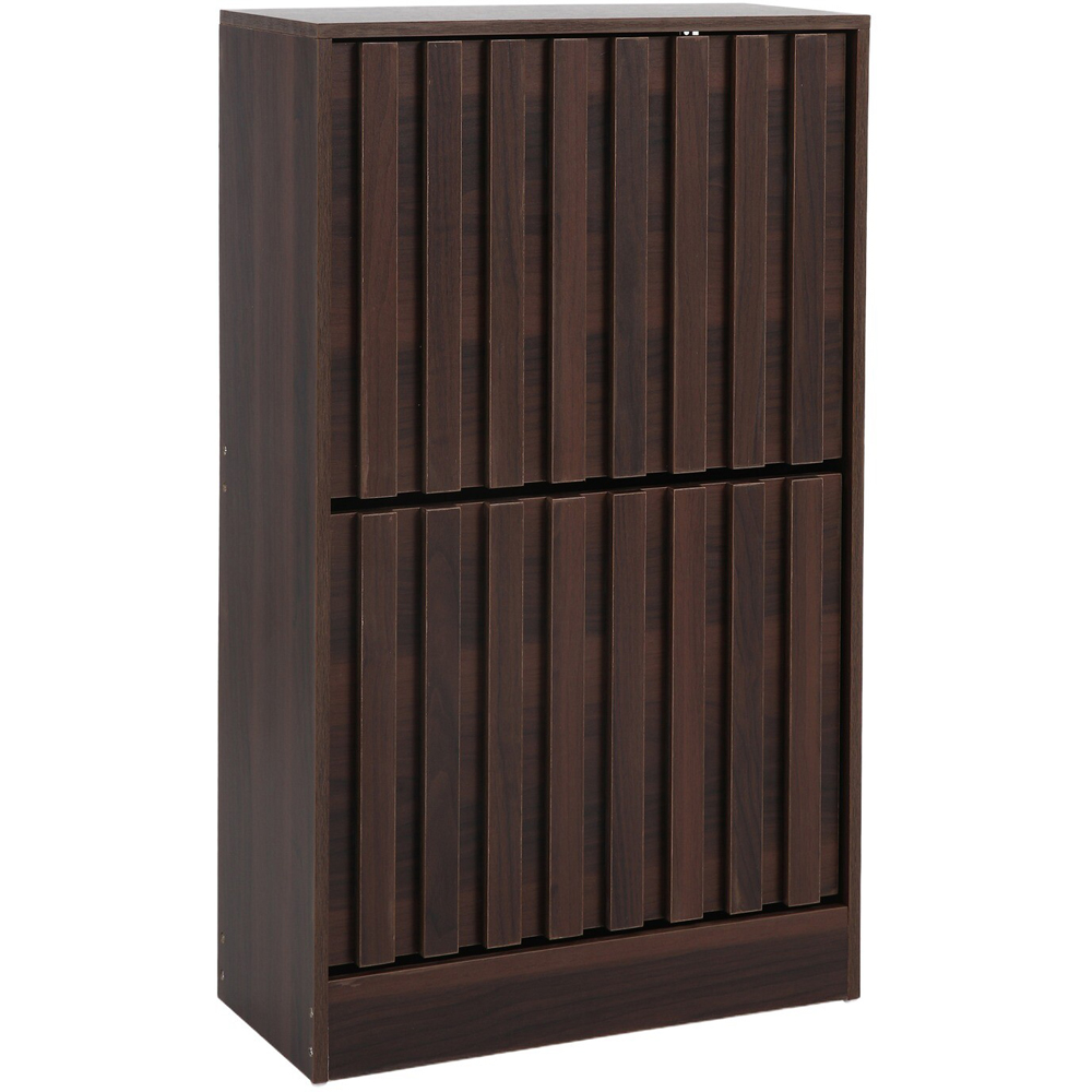 Jackson Shoe Cabinet Walnut Image 2