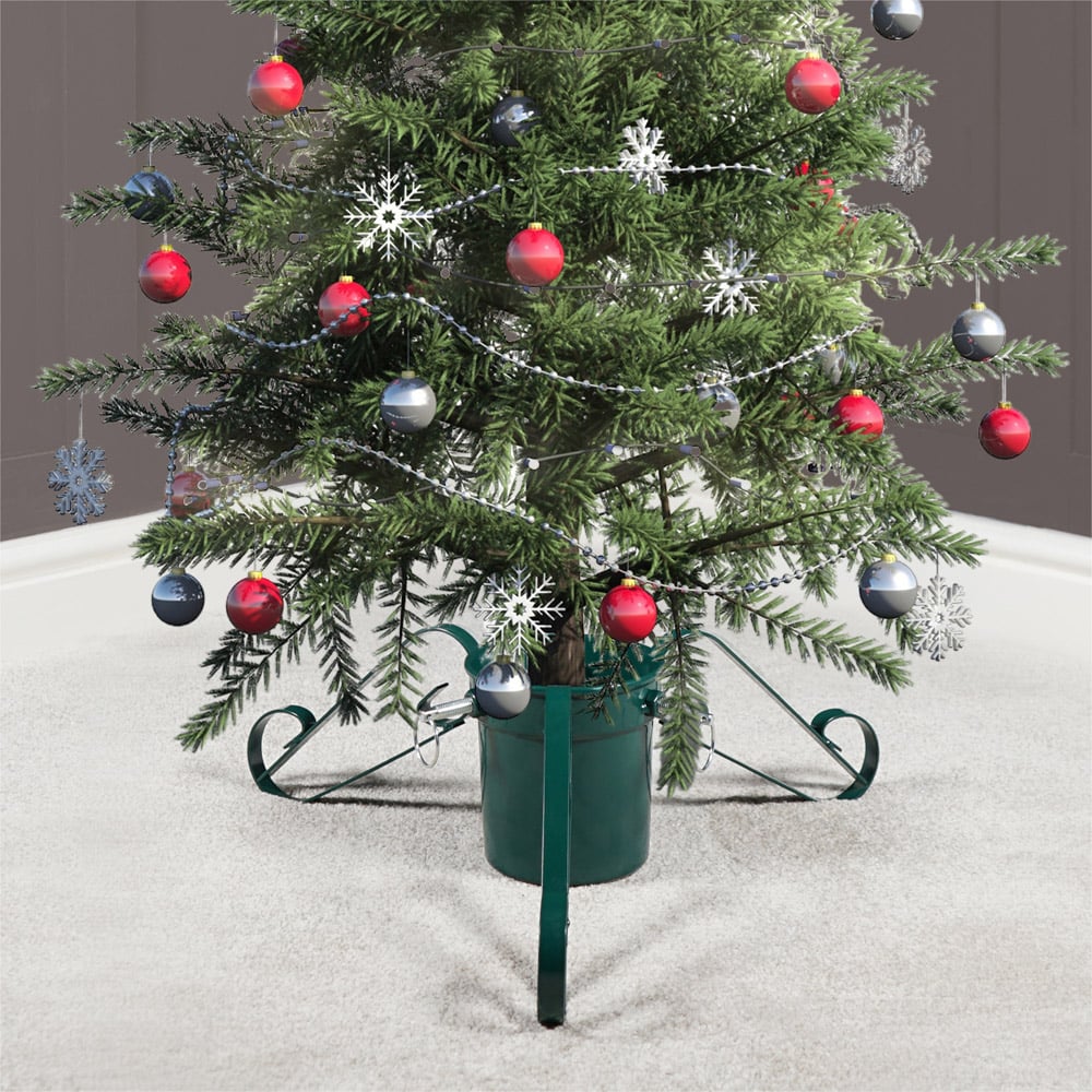 St Helens Large Ornate Real Christmas Tree Stand Image 2