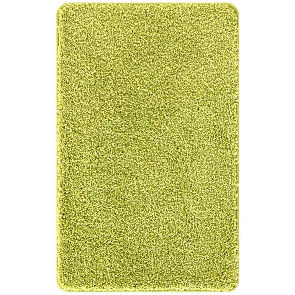 vidaXL Green Anti-Slip Bath Mat 50 x 80cm Image 1