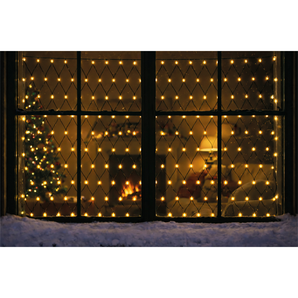 Xmas Haus 320 Warm White LED Christmas Net Light 4 x 2m Image 2