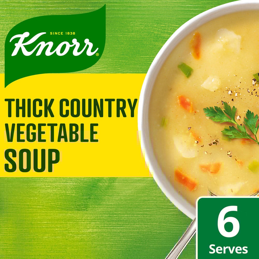 Knorr Thick Country Vegetable Soup 115g Image