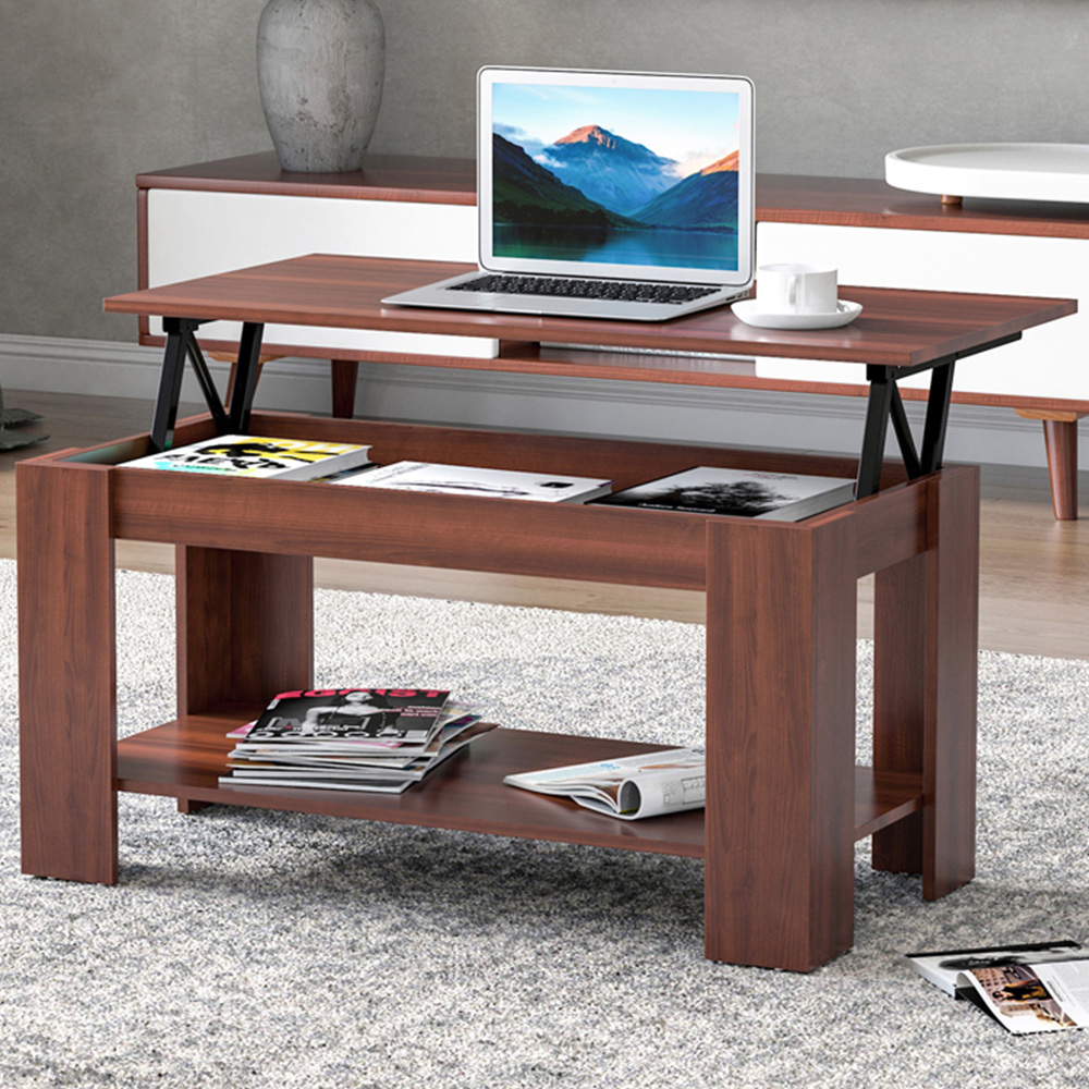 Portland Brown Lift Top Coffee Table Image 1