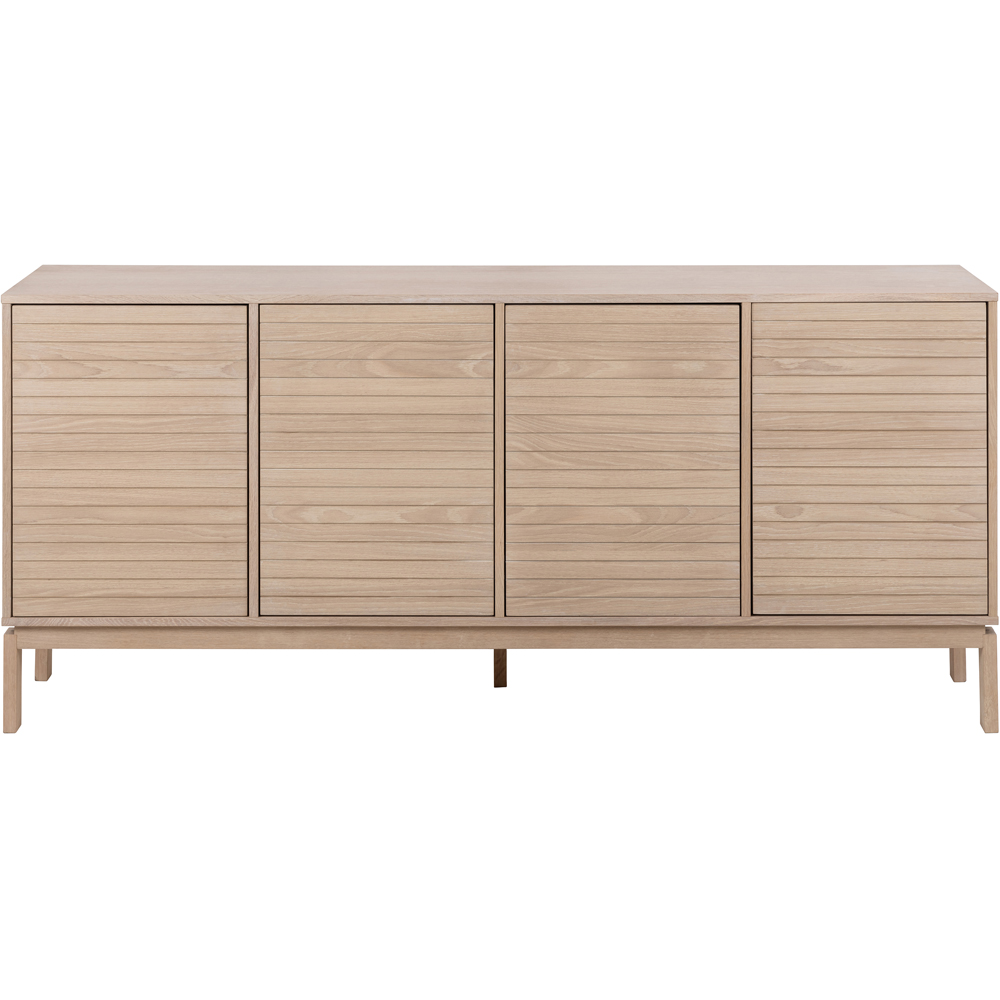 Florence Linley 4 Door White Oak Sideboard Image 3