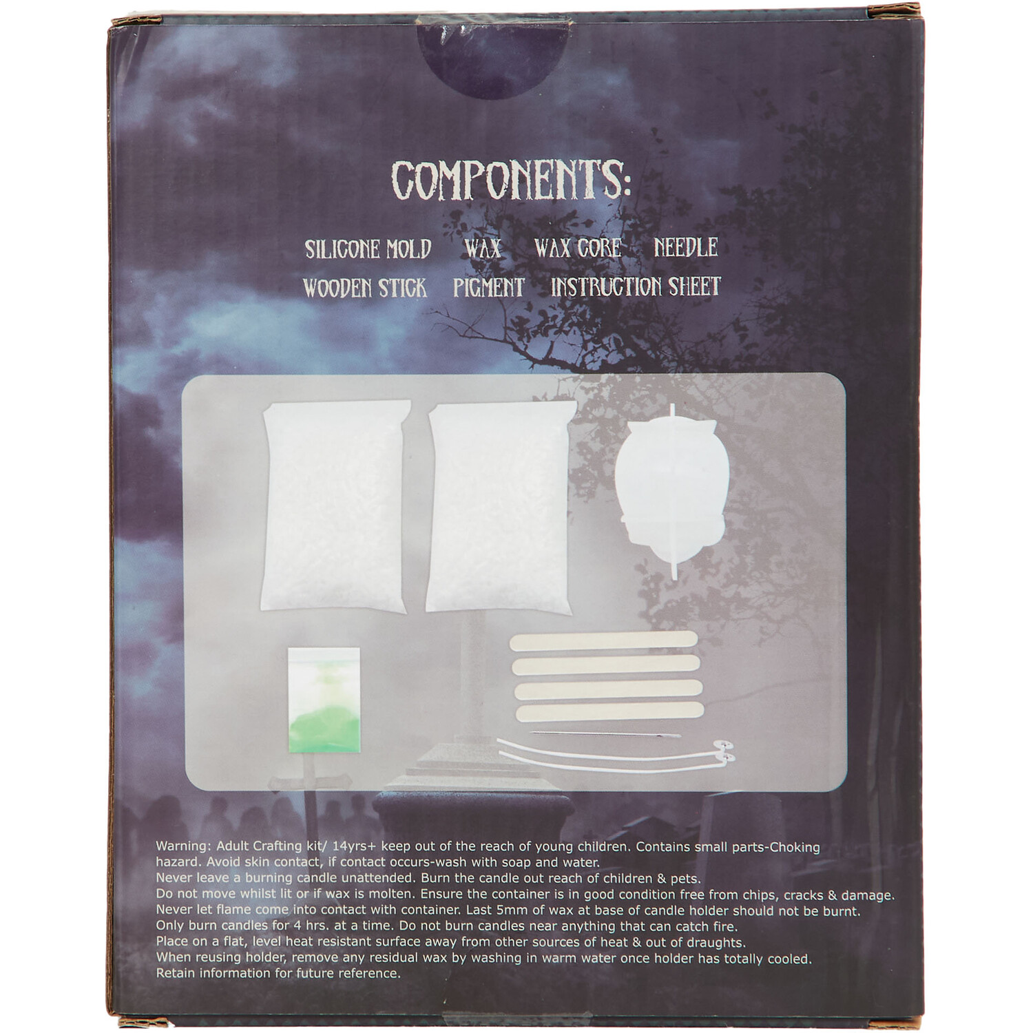 Make Your Own Halloween Candle Kit Image 4