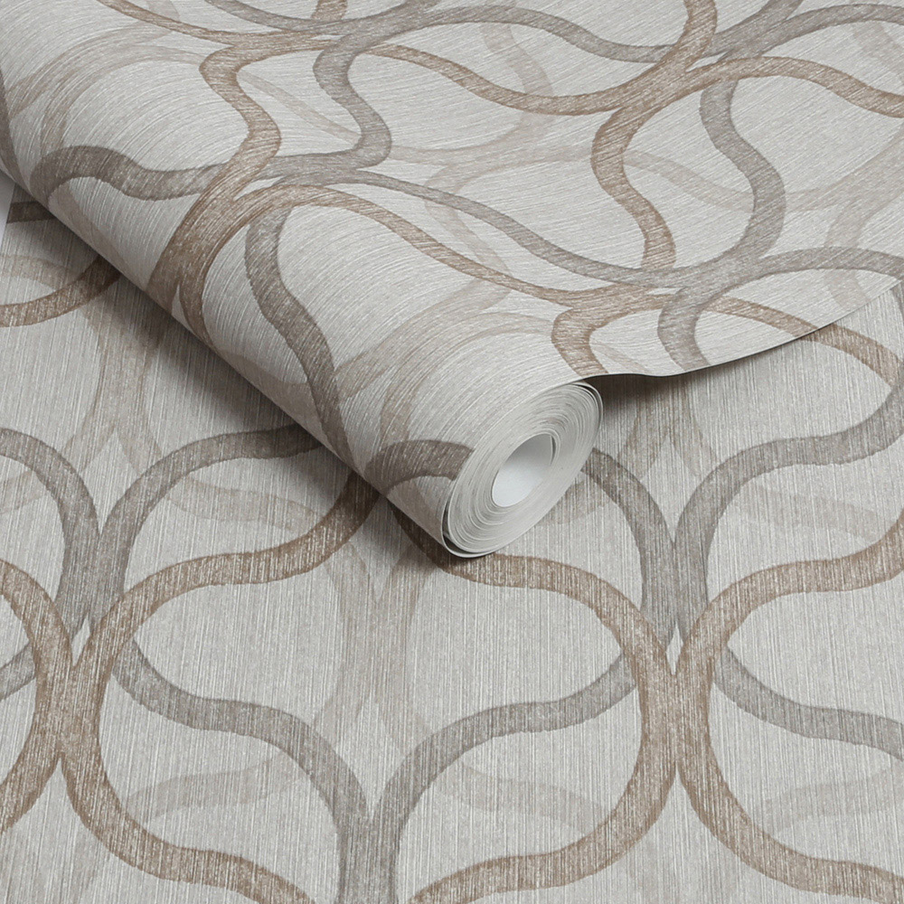 Boutique Refine Geo Neutral Wallpaper Image 2