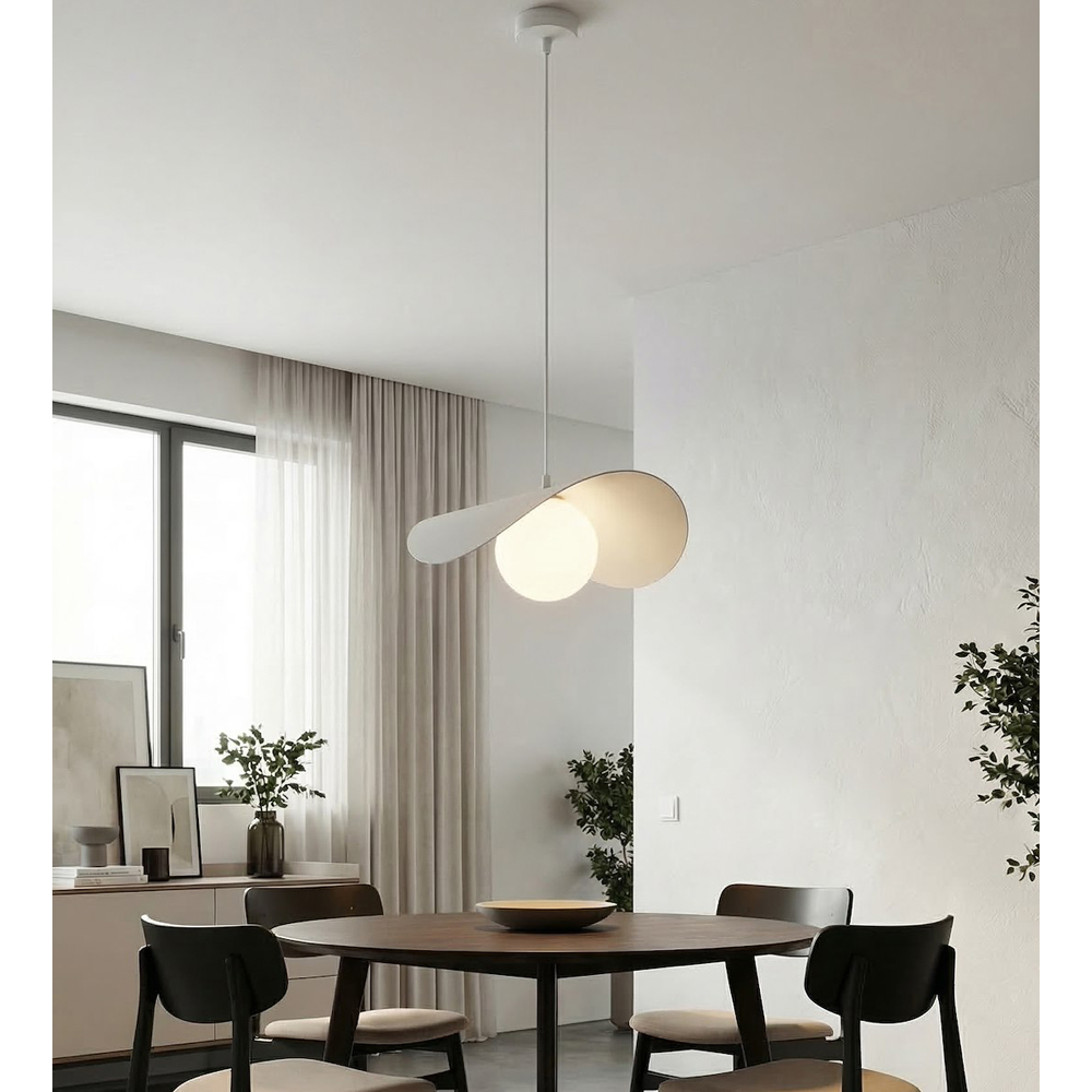 Emibig Ritual White G9 Medium Ceiling Pendant Light Image 5