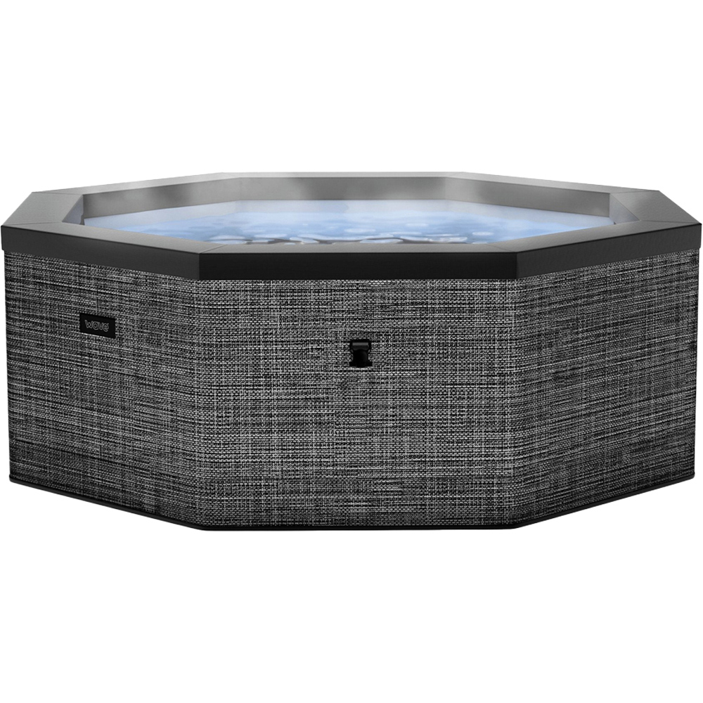 Wave Spas Como 6 Person Flint Grey Eco Foam Hot Tub with EnergySave Bundle Image 1