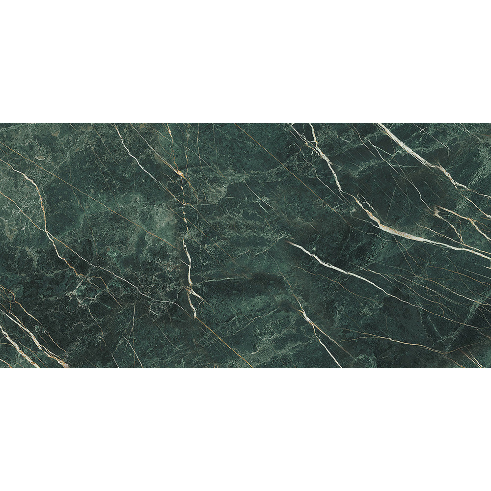 Top Ceramics Green Marble Effect High Gloss Porcelain Wall Tile 1200 x 600mm Image 5