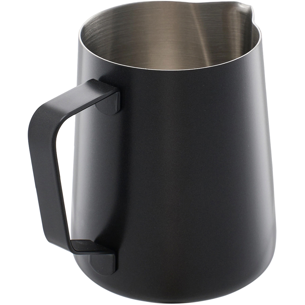 Living and Home Black Stainless Steel Milk Frothing Jug 600ml Image 4
