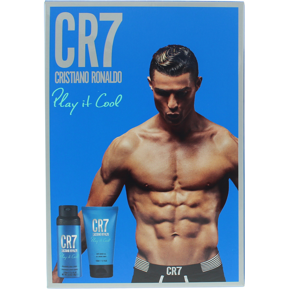 Cristiano Ronaldo Cr7 Play It Cool 150ml Body Spray Gift Set Image 3