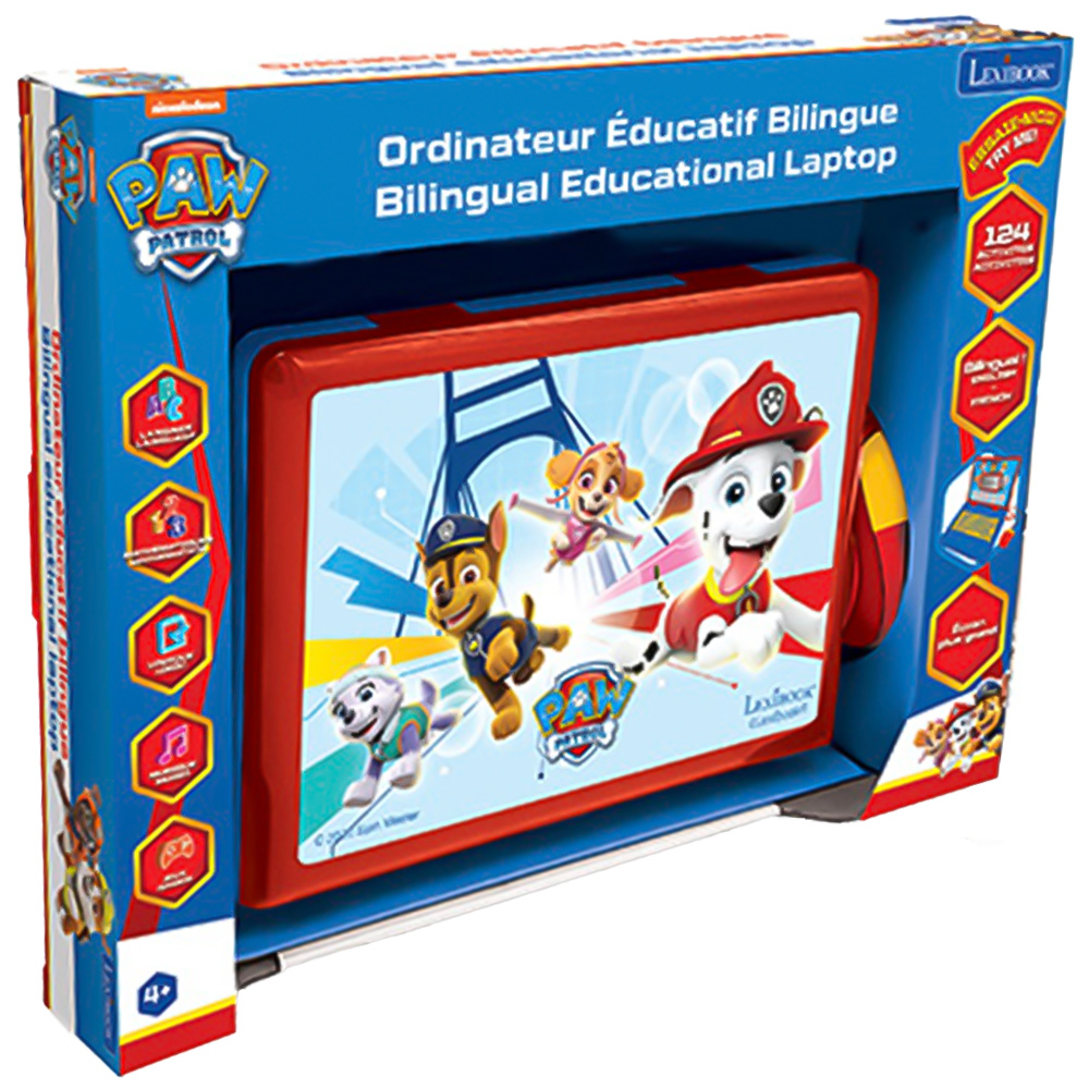 Lexibook Paw Patrol Bilingual Educational Laptop Image 1