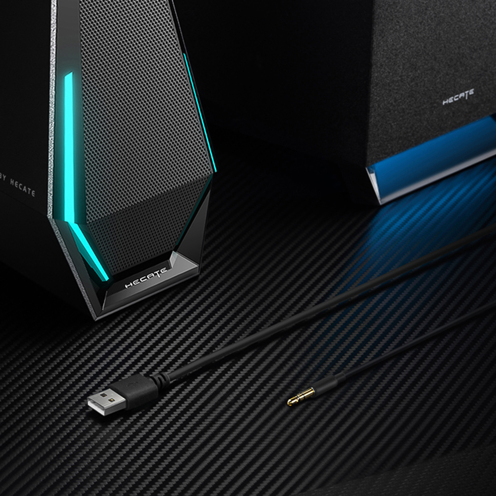 Edifier Hecate G1500 Max 2.1 Bluetooth Gaming Speaker System with RGB Lighting 60W Image 6