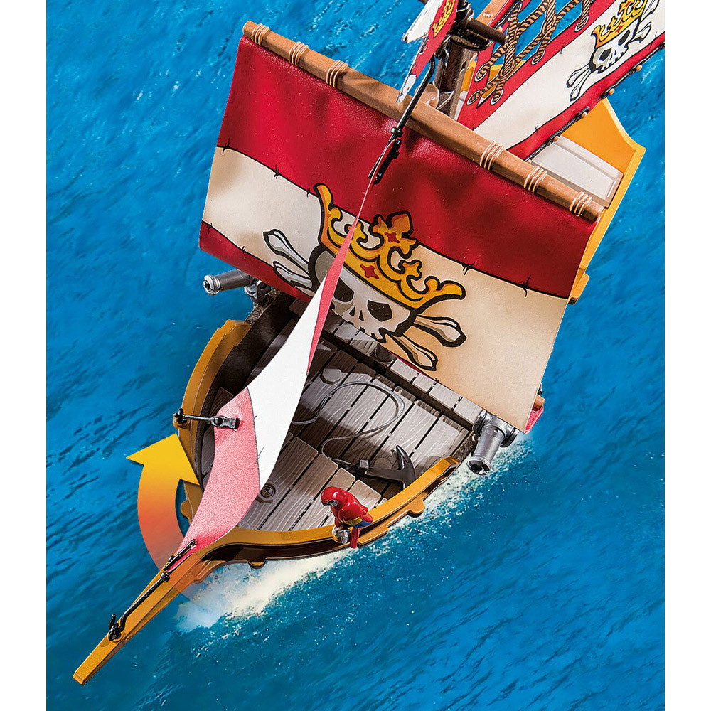 Playmobil Pirate vs Deeper Pirate Vessel Playset 101 Piece Image 6