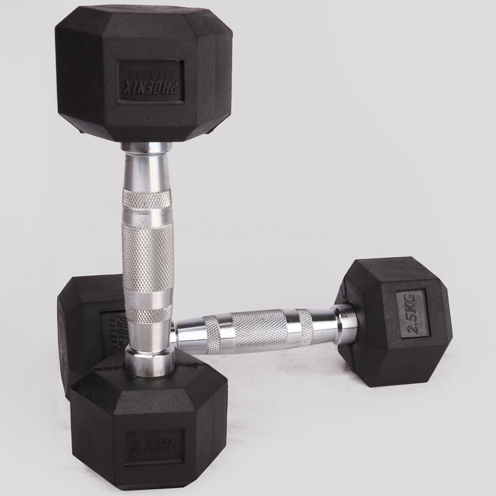 Phoenix Hexagonal Dumbbell Pair 2.5kg Image 3