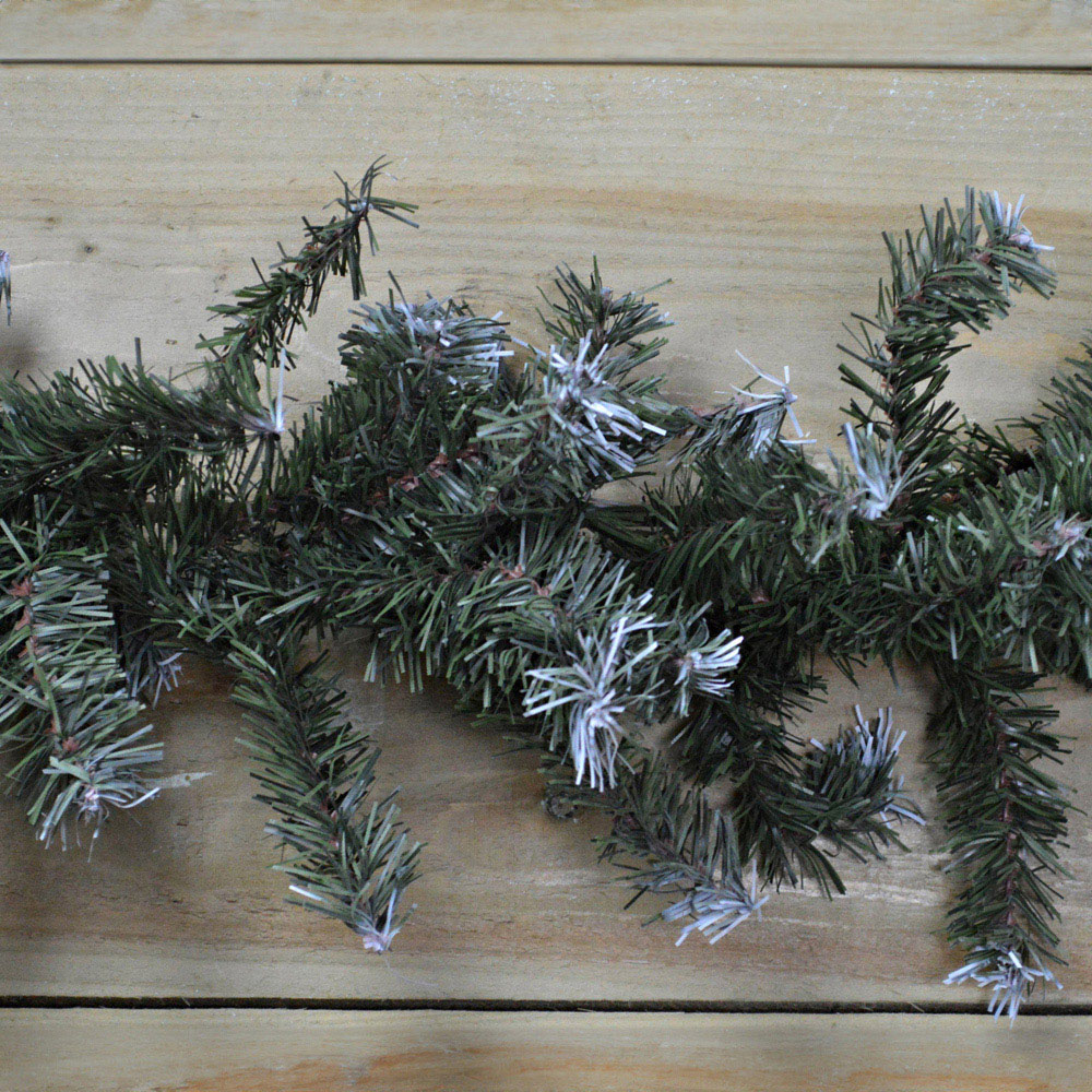 Samuel Alexander PVC Snow Tipped Christmas Garland 270cm Image 4