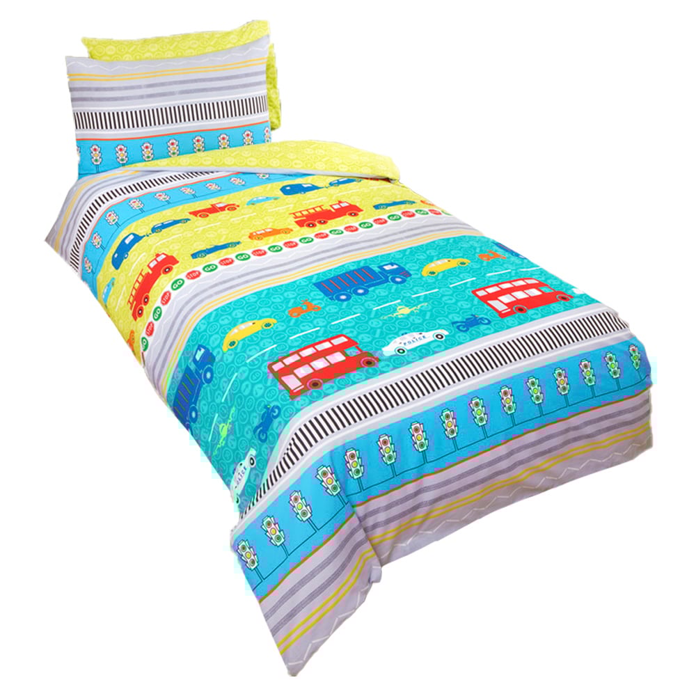 Rapport Home Transport Single Multicolour Duvet Cover Set Image 2