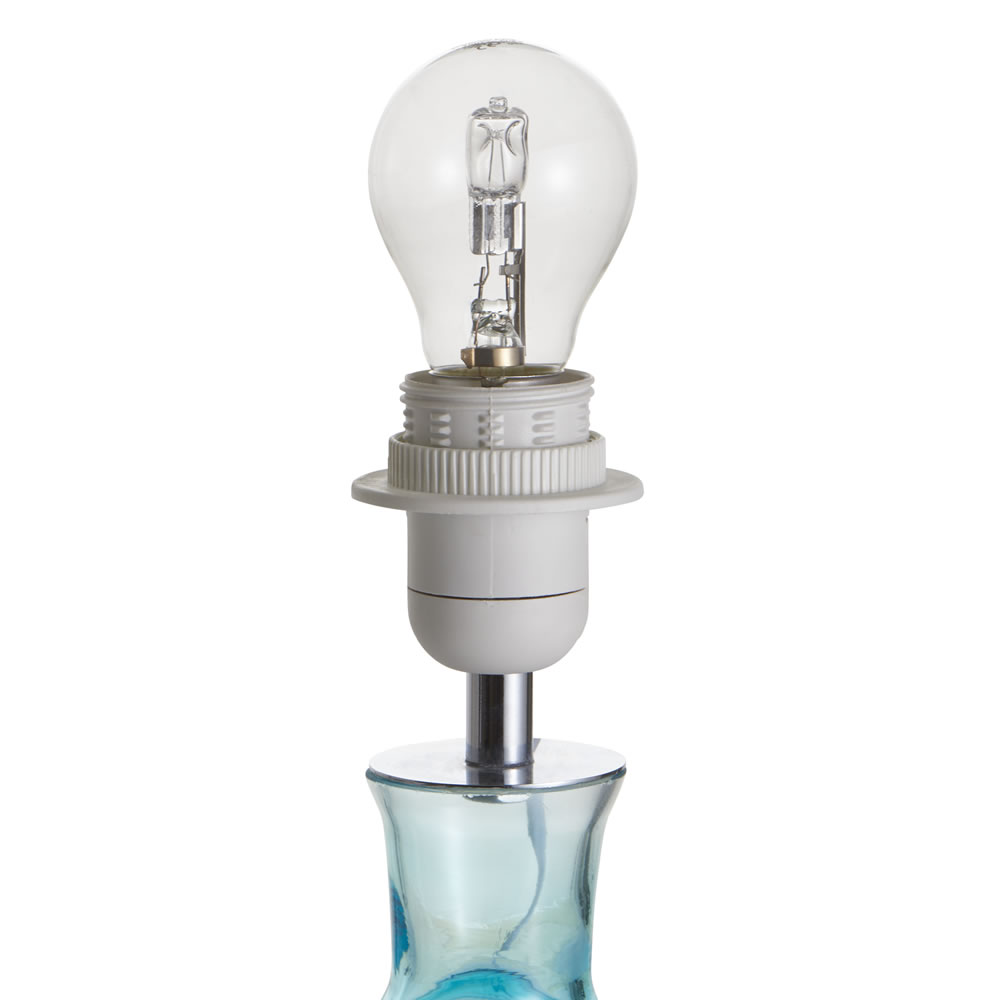 Wilko Teal Ombre Table Lamp Wilko