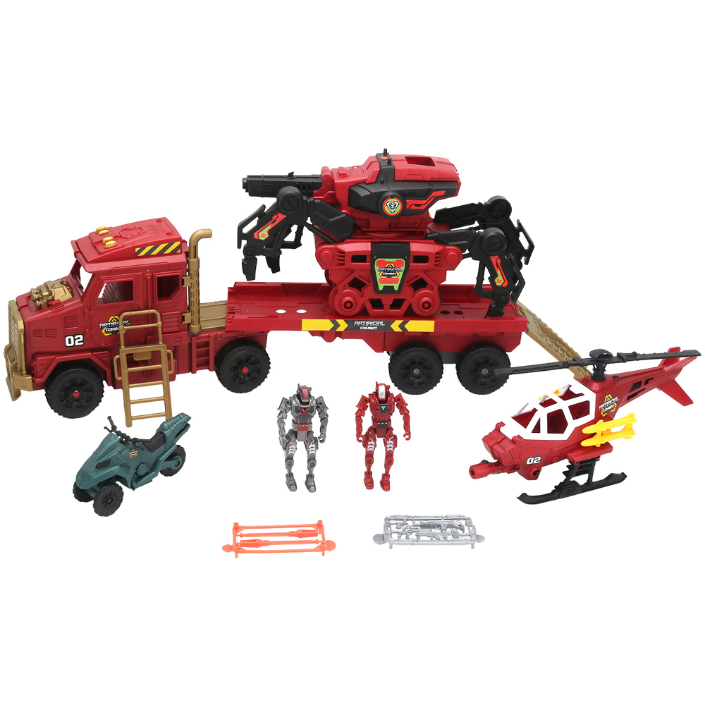 Military Combat Vehicle Toy Set Image 3