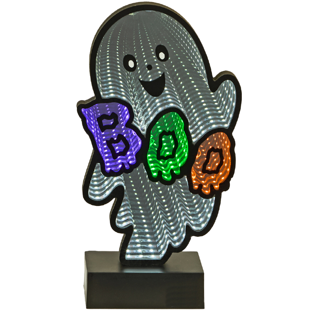 Benross LED Infinity Ghost Halloween Decoration 28cm Image 1