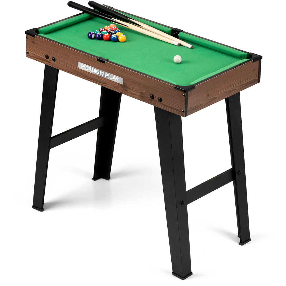 Toyrific Dark Brown 4 in 1 Stand Up Games Table 27 inch Image 3