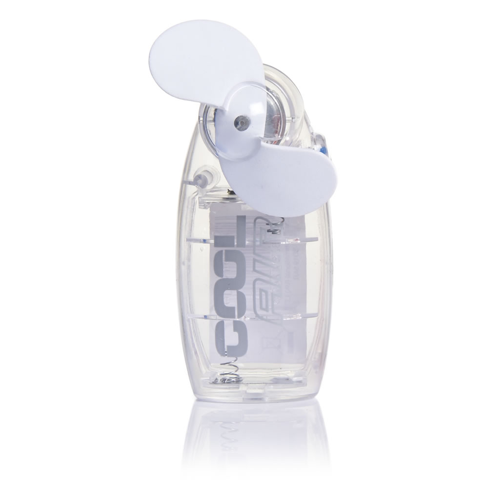 Status 2.5 Inch Hand Held Mini Fan Assorted Colourwith Batteries Wilko