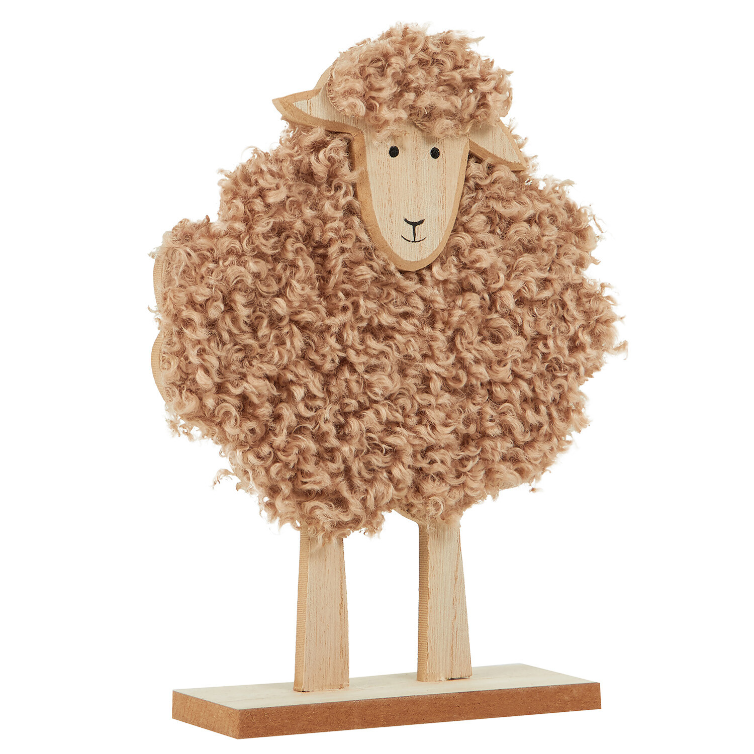 Sheep Ornament  - Brown or White Image 3