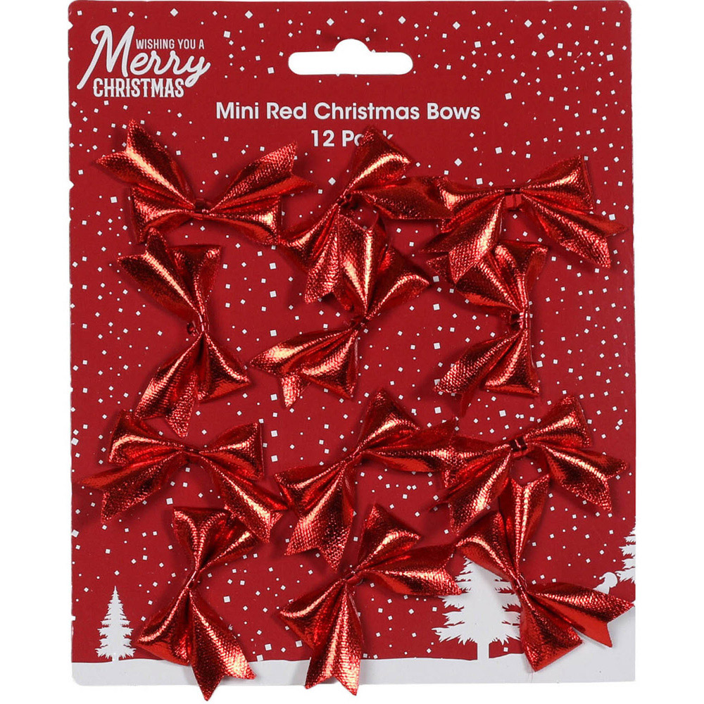 Mini Christmas Bows Image 2