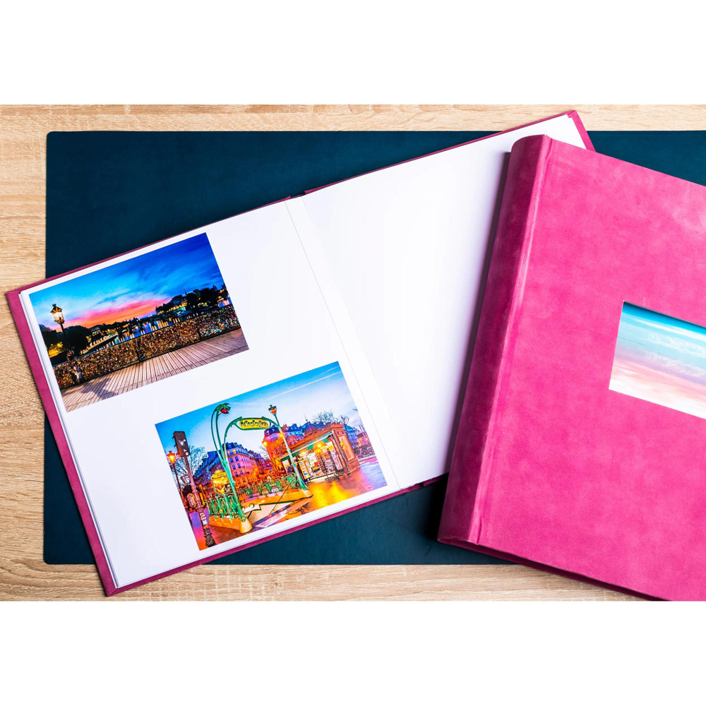 Exacompta Old Pink Photo Album 30 Sheets 150 Photos Image 7