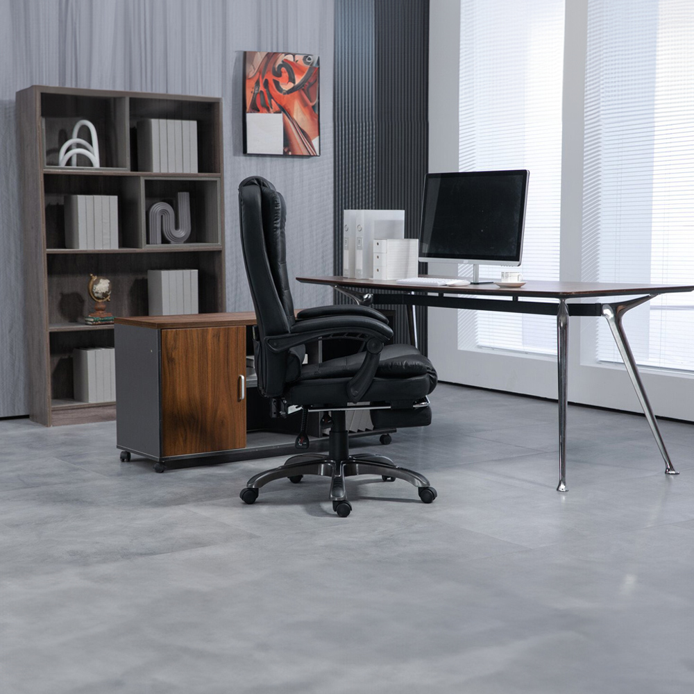 Heated Massage Chair - Black Image 6