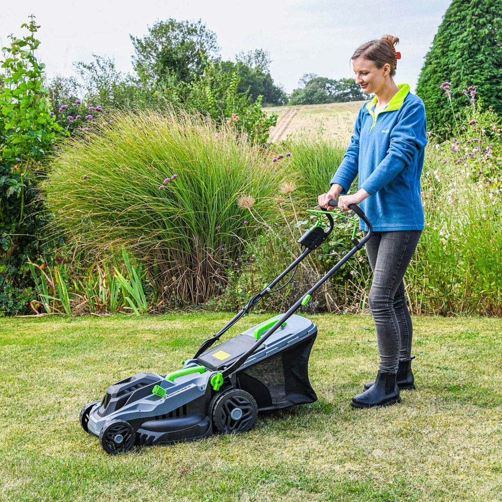 Garden Gear Aerotek KH1075 1600W 38cm Electric Lawn Mower Image 5